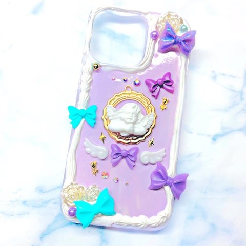 iPhoneケース ‪❤︎‬‪milk lavender‪❤︎‬‪