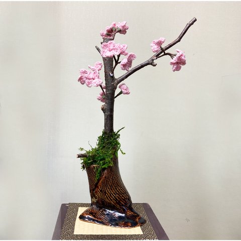 桜盆栽 造花 フェイクフラワー