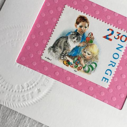 ちいさなartmuseum　NORWAY　stamp