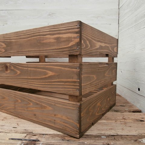 木箱　ベジタブルボックス