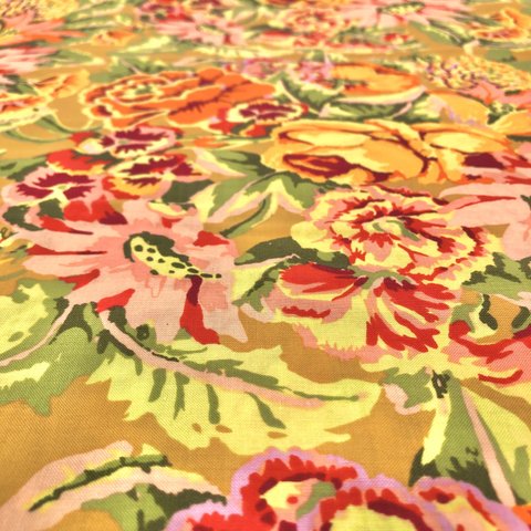 USAコットン　KAFFE FASSETT　ケイフファセット　FLORAL DANCE