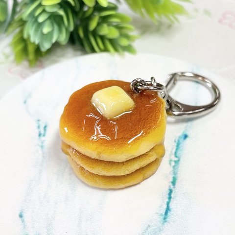 食品サンプル ホットケーキ キーホルダー