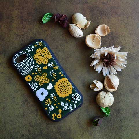 【iphone15対応】fleur iphoneグリップケース