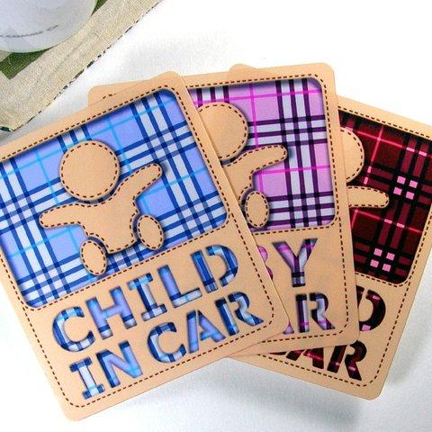 ★★　ステッカー「CHILD　IN　CAR」各種　★★