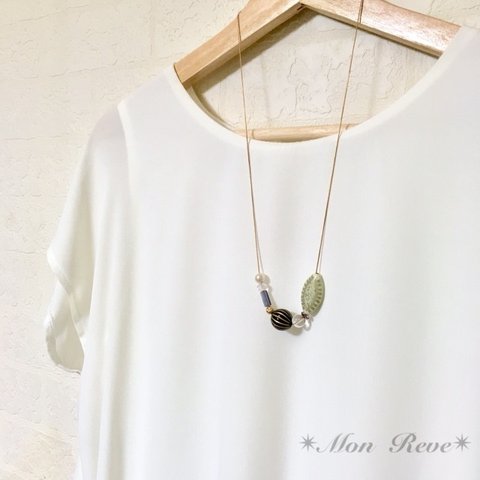 再販♡perles multicolores* ネックレス