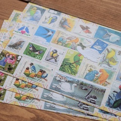 【再販】まるで鳥図鑑ポストカード　３枚セット