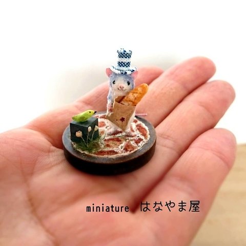 miniature※ 紳士なネズミ