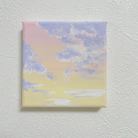 【小さな絵画】眺めの空