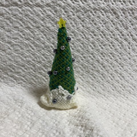 手織りピース 　クリスマスツリー②