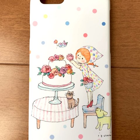 スマホケース「flower cake」