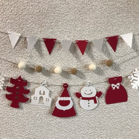 クリスマスミニガーランド