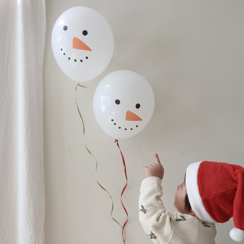 <数量限定>　snow man  balloon 