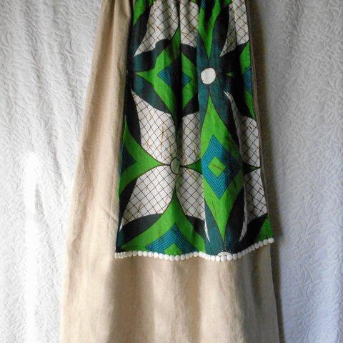 アフリカバティックロングスカート