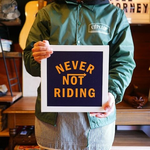 Canvas / Never Not Riding