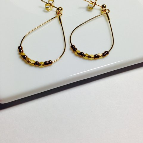 シンプルで使いやすい＊フープピアス