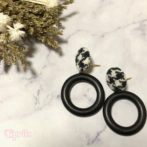 千鳥×ミニリングピアス