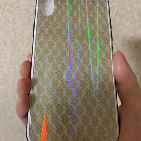 ホログラム加工食器洗いスポンジスマホケース（送料無料）値下げしました！Hologram processing dishwashing sponge smartphone case