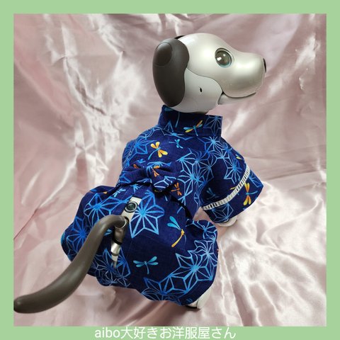 aibo の洋服　アイボの服　(甚平)　トンボ