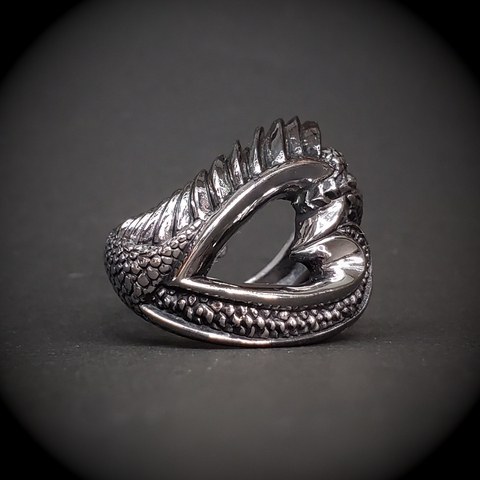 Heart Wing Ring ハート 翼 龍