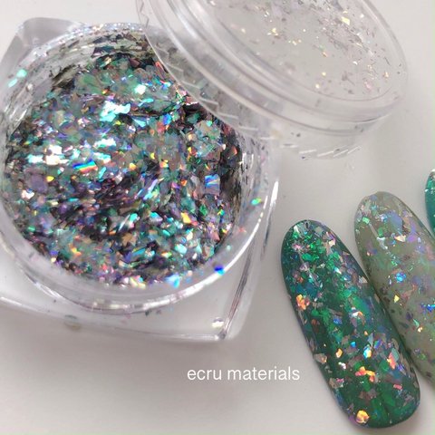 sparkling holograms(green)