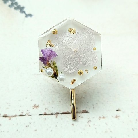 紫陽花のポニーフック