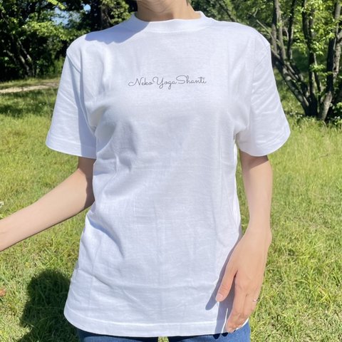 保護犬猫チャリティーロゴＴシャツ【フロントプリント】