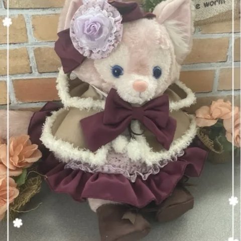 リーナベルS☆パープル紫花柄ワンピース☆コスチューム6点セット　ステラルー  も出品中