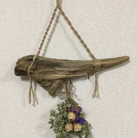 003 流木 ハンドメイド プラントハンガー