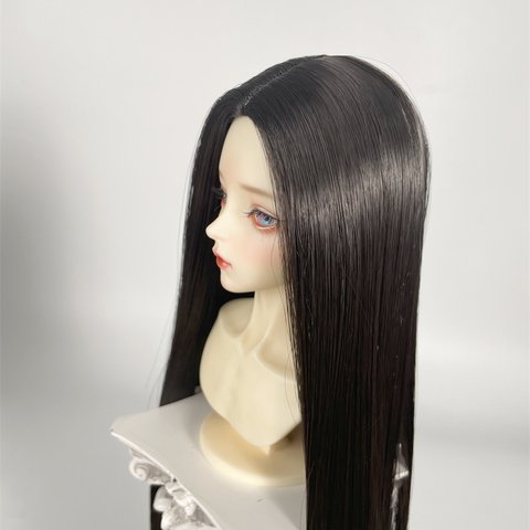 BJD 1/3 1/4  1/6人形 ドール用ウィッグ カツラ 耐熱 ハンドメイドzxww-244