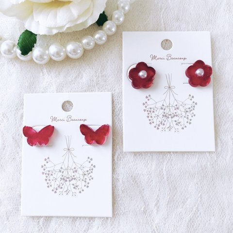 ワンコイン♡アクセサリーセット(cherry red)