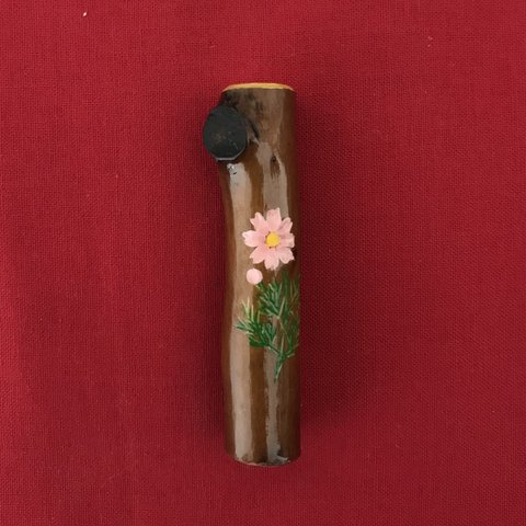 りんごの枝のはんこ　〜 秋桜 〜