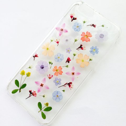 春の押し花iPhone6.6sケース 24