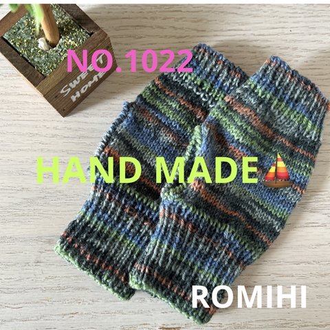 NEW🌞NO.1022  HAND MADE  〜OPAL  ハンドウォーマー〜