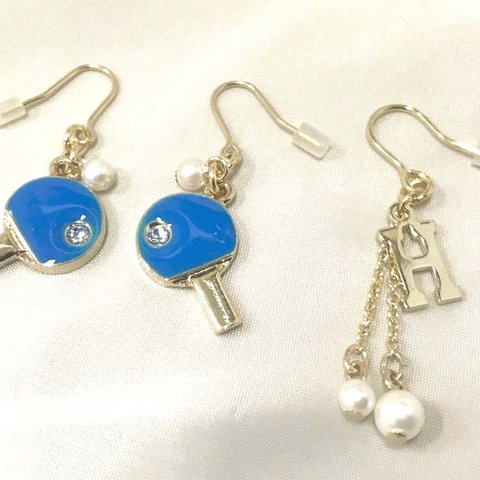 ピアス(フック式)〜3点セット(2Way)・限定販売5セット