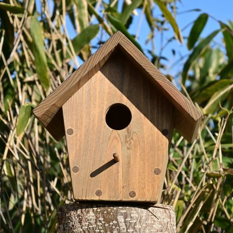 ＊ 巣箱 ＊ 国産杉の巣箱 バードウォッチング 夏休みの宿題に野鳥観測