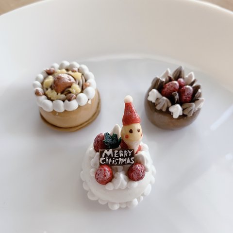 フェイクスイーツ クリスマスケーキ セット