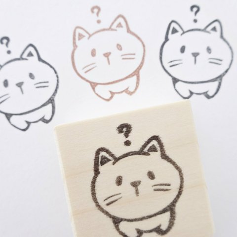 ねこ好きのための消しゴムはんこ