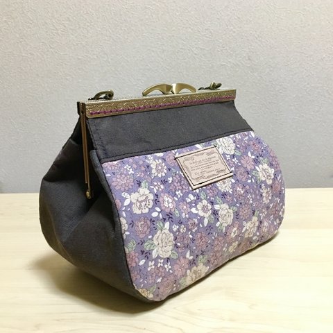 がま口の★シンプルポシェット★