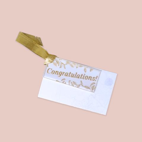 ギフトタグカード Congratulations!