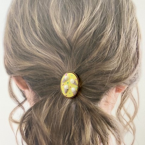 アイスクリーム🍨💛ヘアアクセサリー