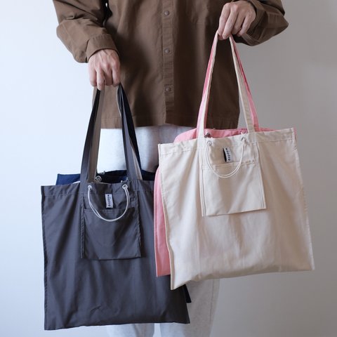 【Daily 2way tote bag】全５色