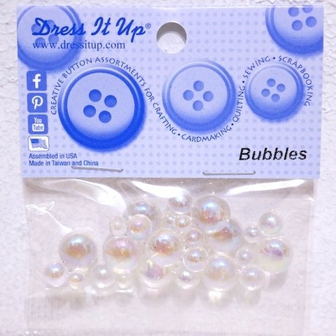 セール　セットパーツ　裏平ら　バブル　泡　アメリカ　Dress It Up　サマー　夏　buttonset5790