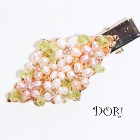 お花畑ヘアクリップ🌼宝石箱。