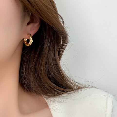 ピアス　ステンレススチール　NAT-0211