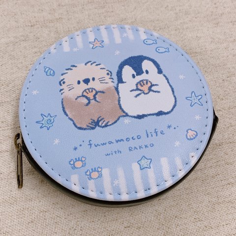 コインケース　もこぺん　ふわもこライフ-らっこ-