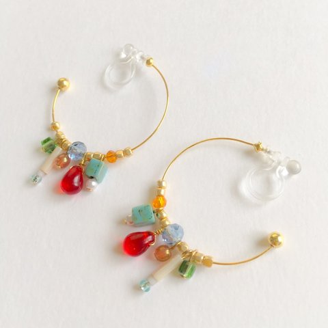 EARRING:「 海底宝石」 randam dancing