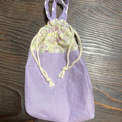 ジュースバッグ☆巾着☆ハンドメイド☆入園☆入学