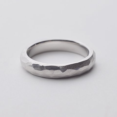 【Pt900】One : Ring （Large 4mm）