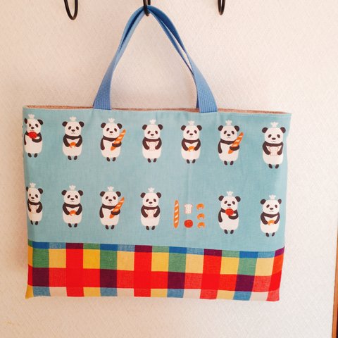 絵本バッグ23☆レッスンバッグ☆キッズ　ハンドメイド