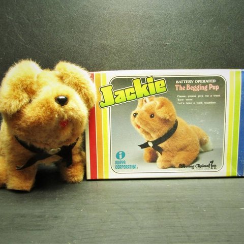 Jackie The Begging Pup/イワヤ/IWAYA/J-383-2/BATTERY OPERATED/玩具